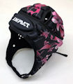 IMPACT Black - Pink Orchid Headguard : Click for more info.